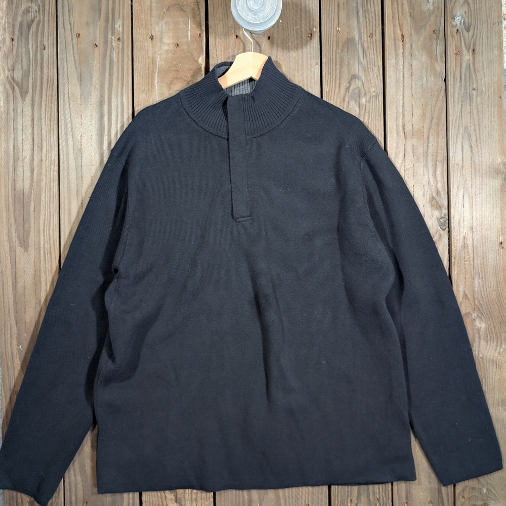 GAP Men's Zip-Up Cotton Sweater XL